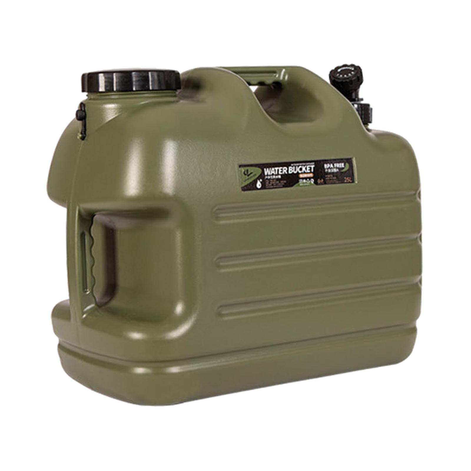Amagogo 25L Portable Water Storage Tank - Lightweight Collapsible Water Container for Outdoor Adventures, Camping, Hiking, and Emergency Preparedness