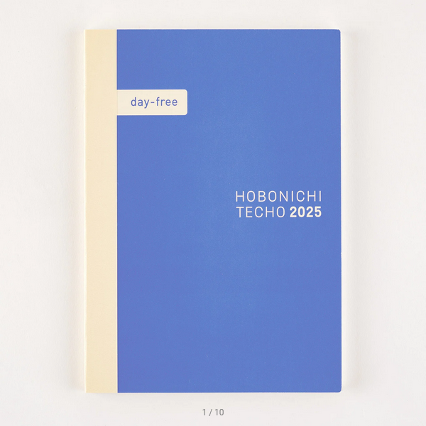 Hobonichi Techo 2025 Planner - Japanese A5 Day-Free Diary with Monthly Layout | January Start, Monday Start | Perfect for Journaling, Planning & Productivity