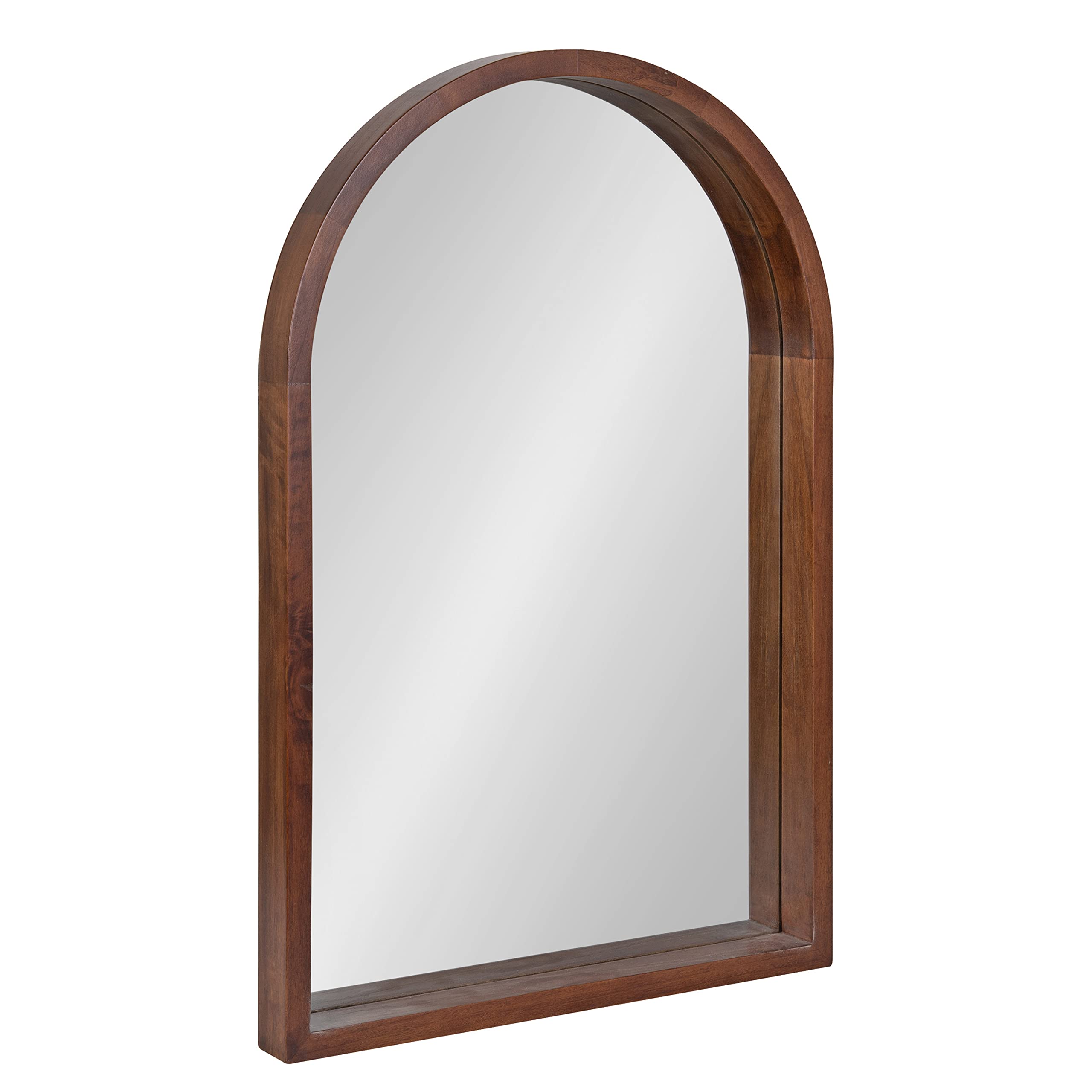 Kate and Laurel Hutton Farmhouse Wood Arched Mirror - 20