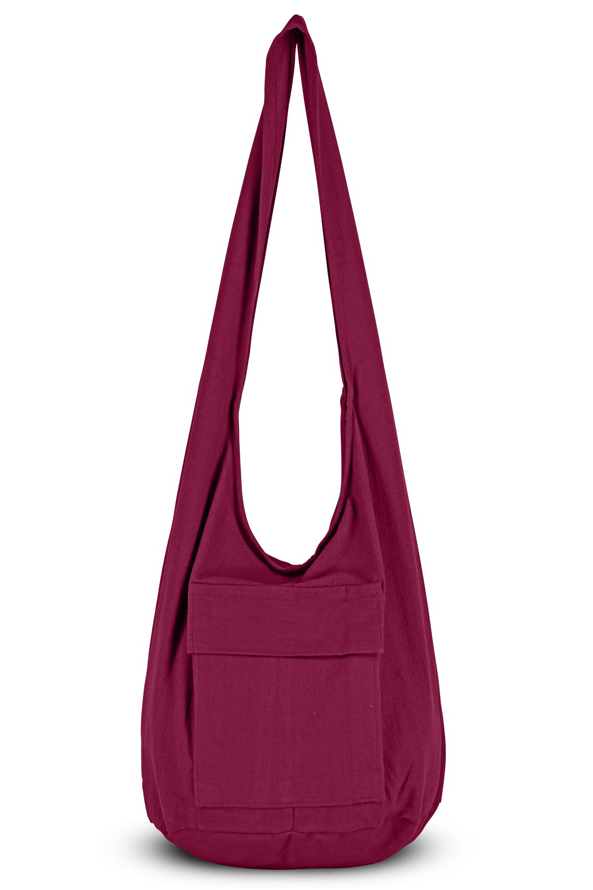 Stylish Boho Crossbody Bag - Handmade Cotton Unisex Purse for Men & Women | Perfect for Travel, Shopping & Everyday Use