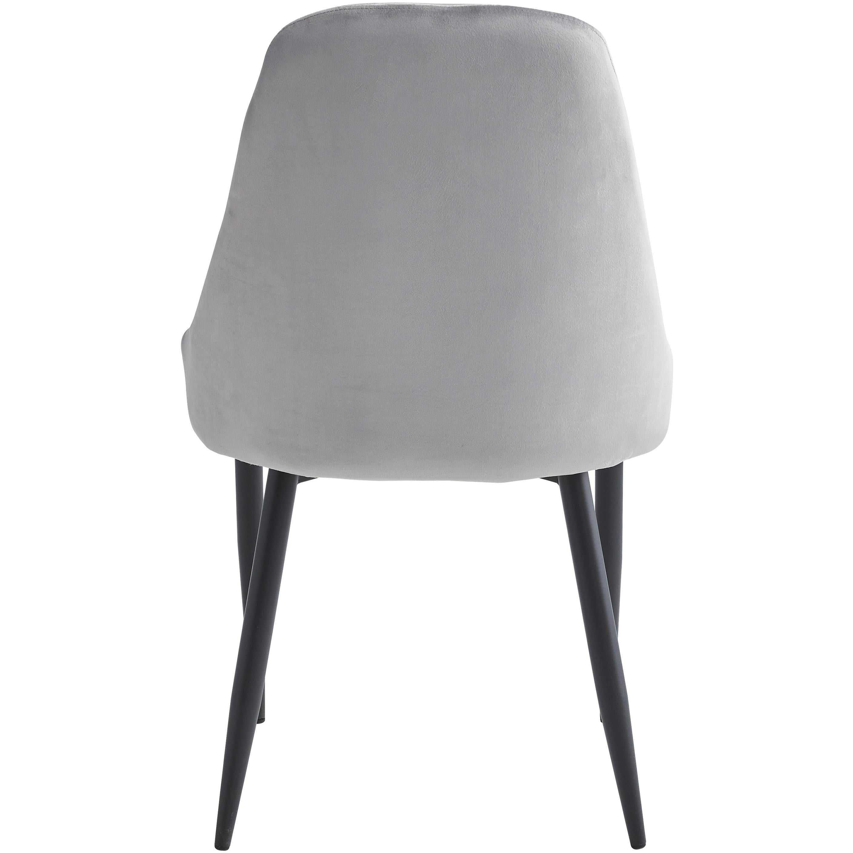 IFDC Dining Room Chair C 1531 - Modern Wooden Dining Chair with Upholstered Seat - Perfect for Kitchen, Dining Room, and Home Office