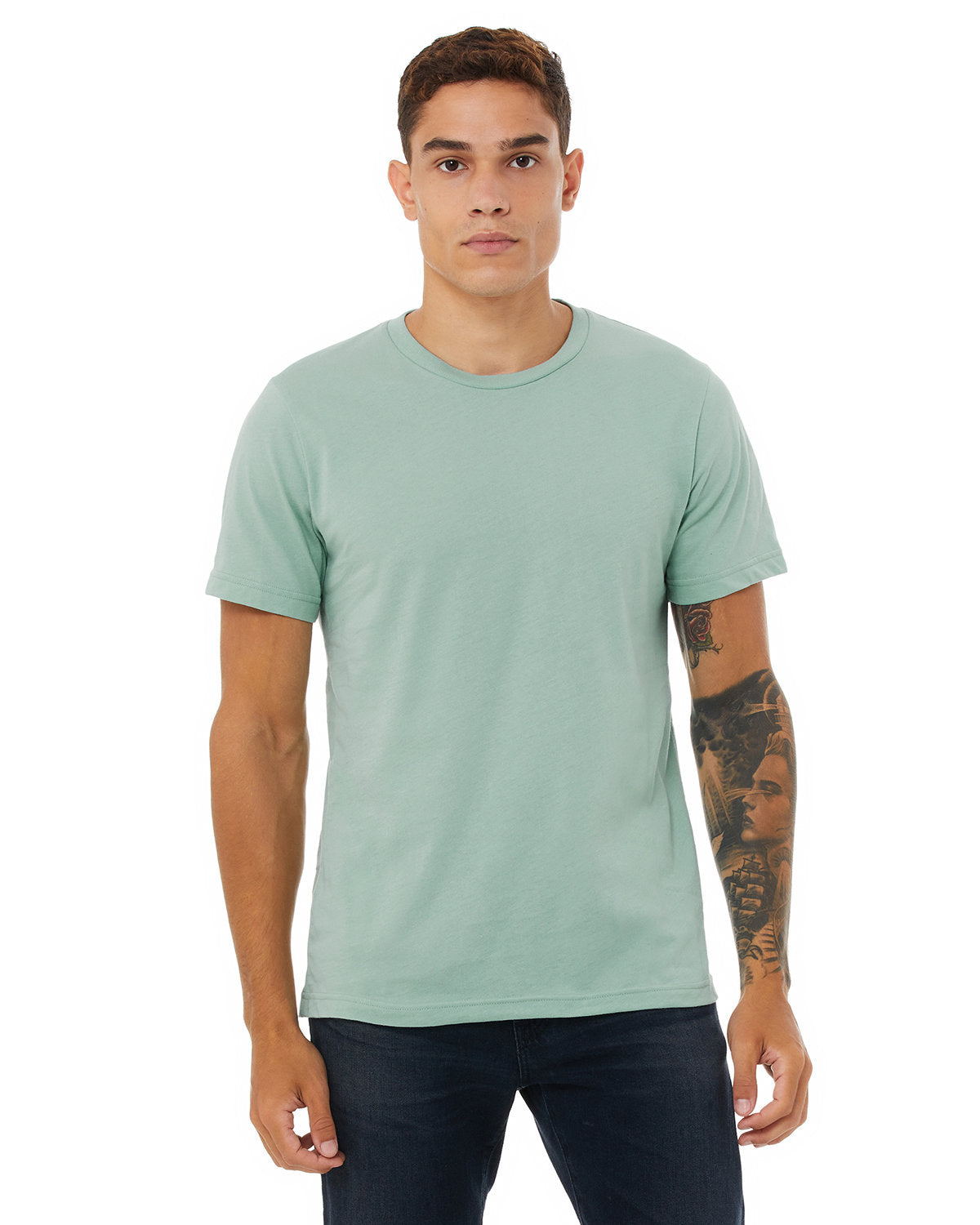 Bella + Canvas 3001C Unisex Jersey Short Sleeve T-Shirt - Soft Cotton Tee for Men & Women - Perfect for Casual Wear, Screen Printing, and Everyday Outfits