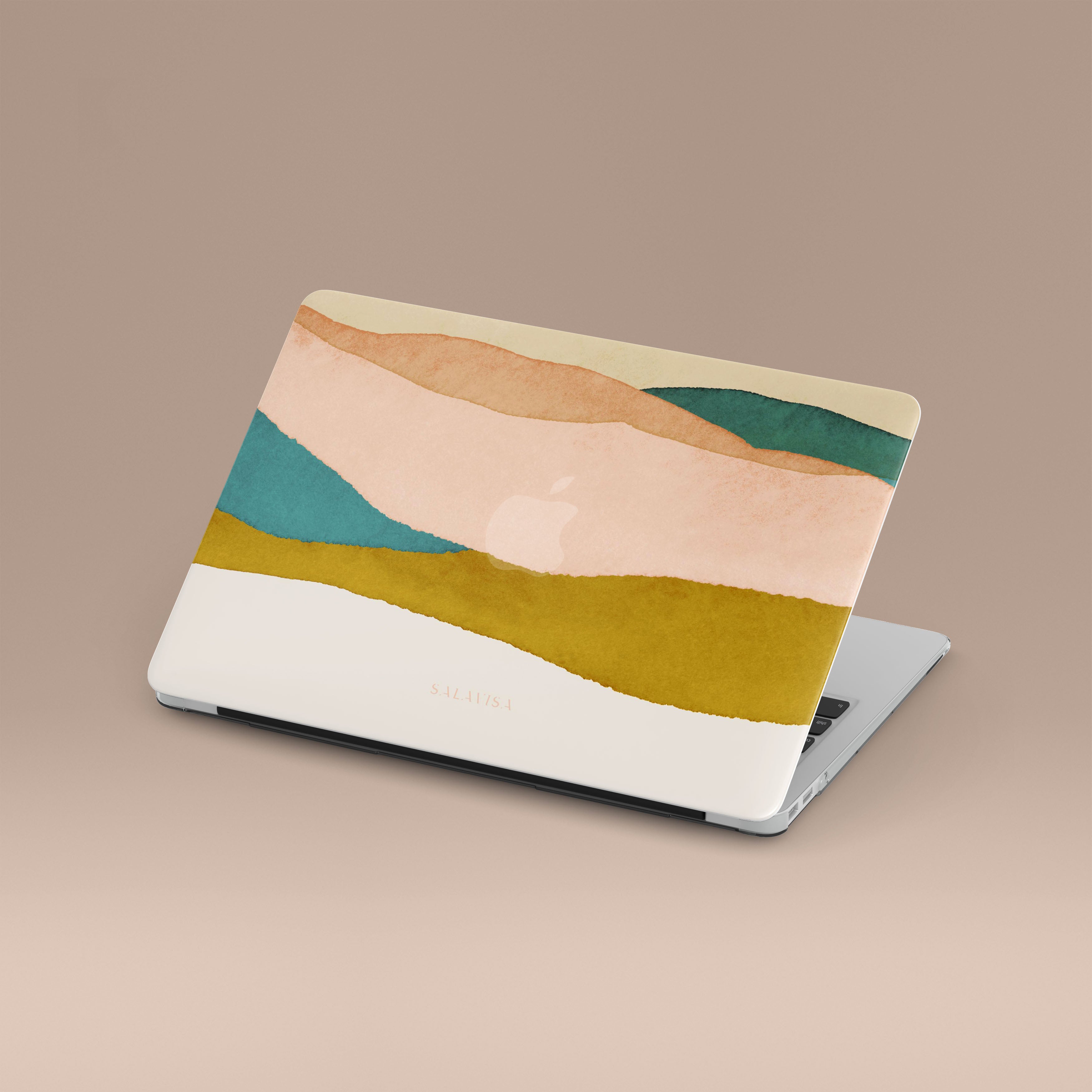 Premium Neutral Dune MacBook Case - Slim Protective Cover for MacBook Air/Pro 13