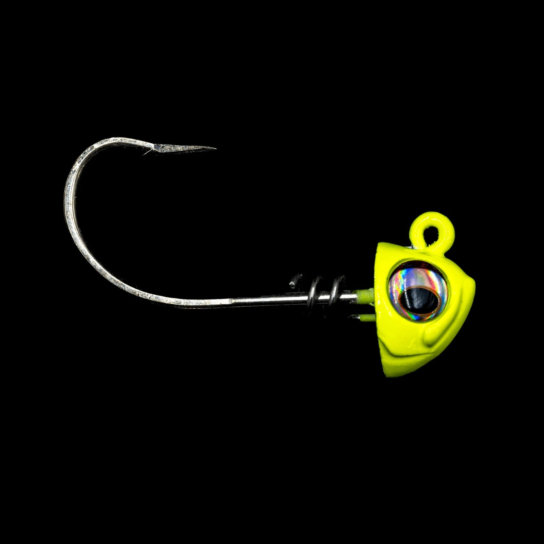 NLBN No Live Bait Needed Hot Heads Jig Heads for 8 Paddle Tails - Premium Fishing Lures for Bass, Walleye & Trout - Perfect for Freshwater & Saltwater Angling