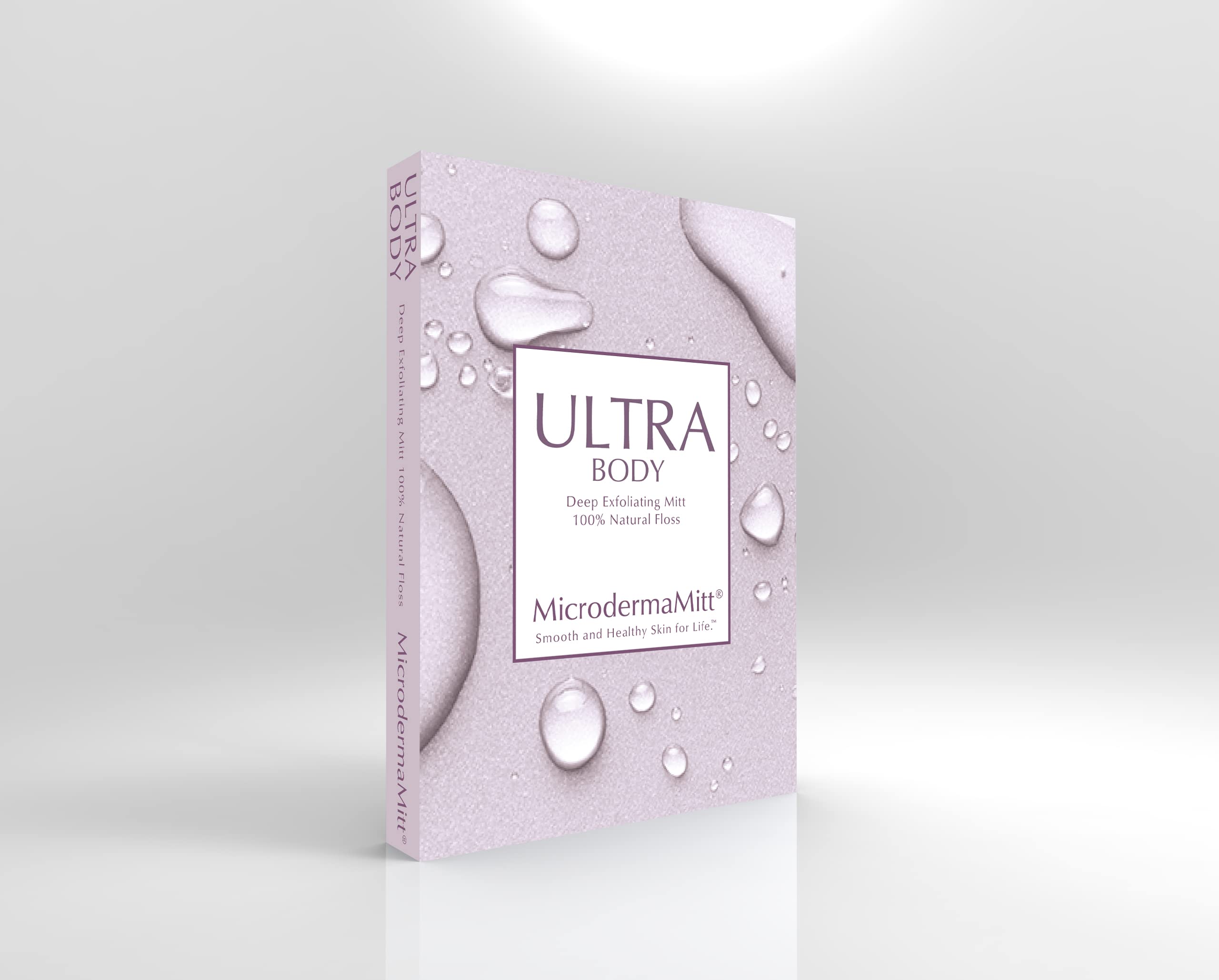 Ultimate Deep Exfoliating Body Scrubber - MicrodermaMitt ULTRA Exfoliating Mitt for Keratosis Pilaris & Strawberry Skin | Reduces Ingrown Hairs | Turkish Kese Glove | Perfect for Spa, Shower & At-Home Skincare Routine