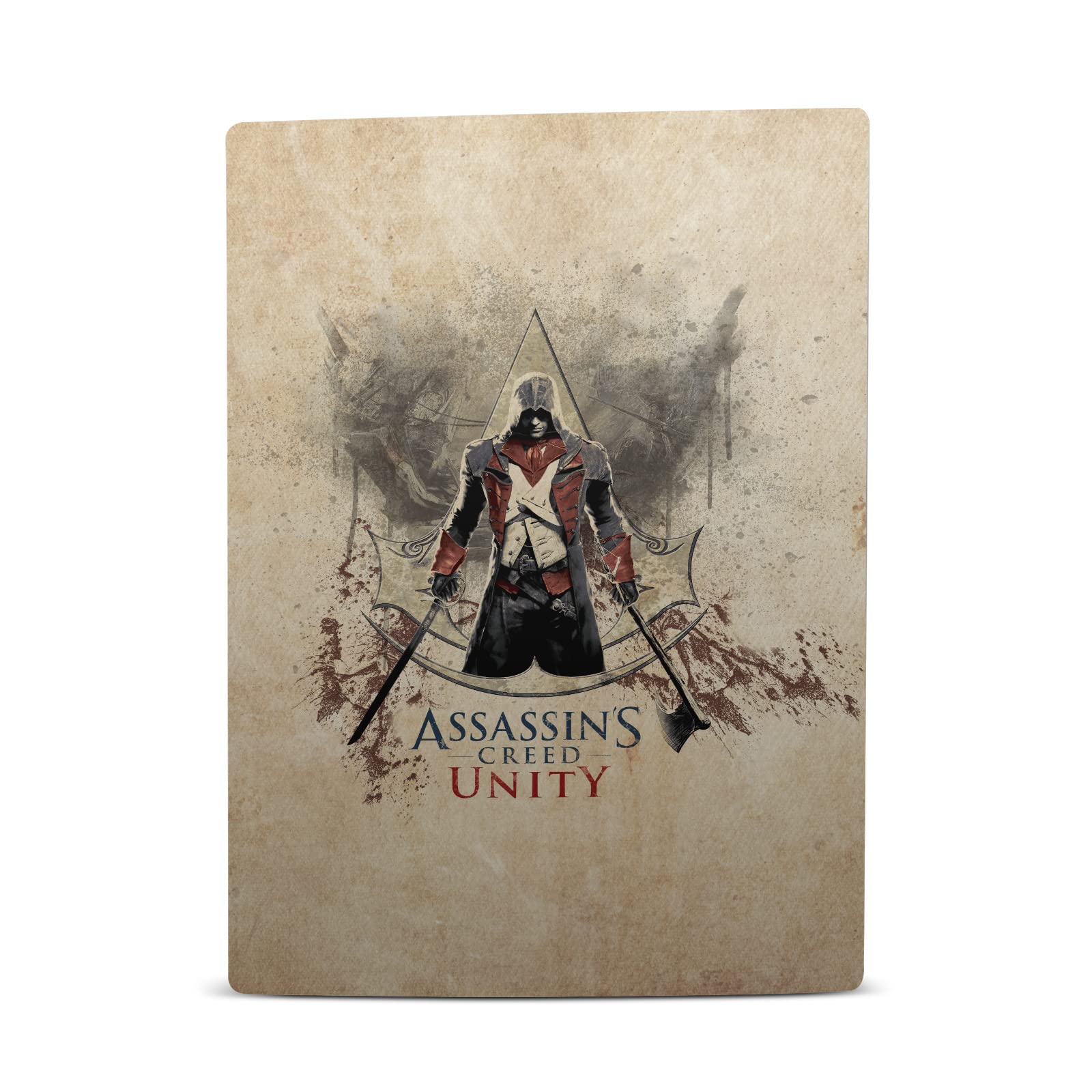 Officially Licensed Assassin's Creed Arno Dorian Unity Vinyl Faceplate Sticker for Sony PS5 Digital Edition - Gaming Skin Decal Cover - Perfect for PS5 Console Protection & Customization