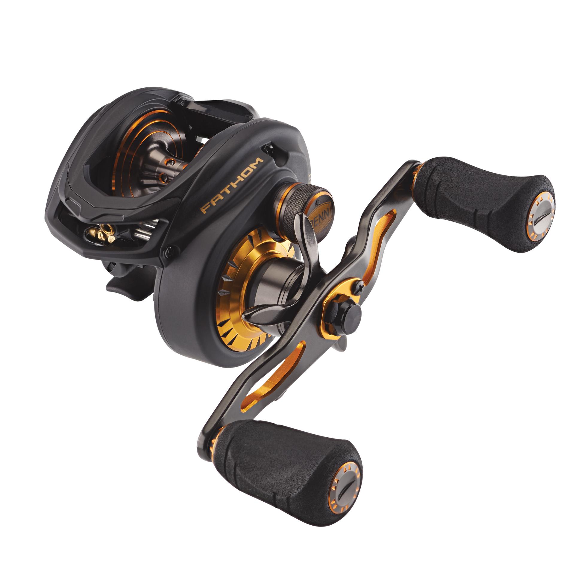 PENN Fathom™ Baitcast Fishing Reel - Saltwater & Freshwater Fishing Gear for Offshore, Inshore, and Bass Fishing