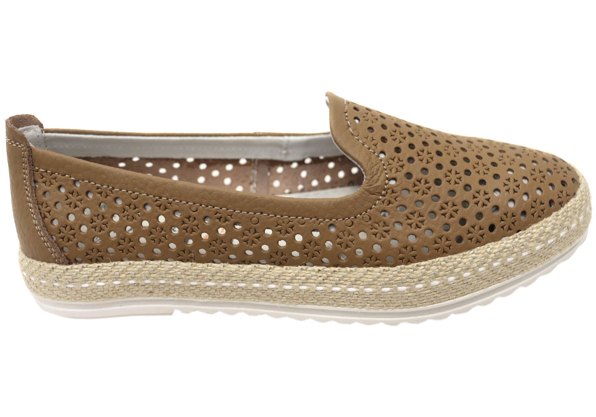 Natural Comfort Flora Women's Comfortable Leather Shoes - Stylish & Supportive for Walking, Work & Casual Wear