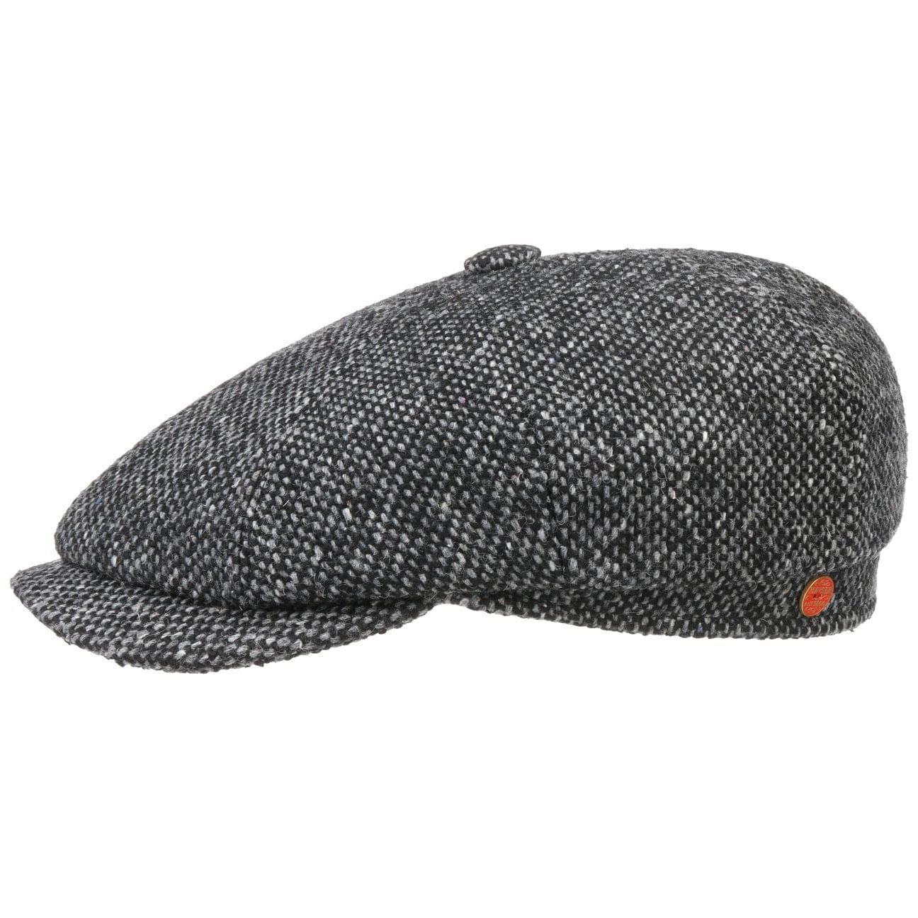 Mayser Seven Dover Flat Cap - Classic Wool Men's Hat for Casual & Formal Wear - Perfect for Outdoor Activities, Travel, and Daily Fashion