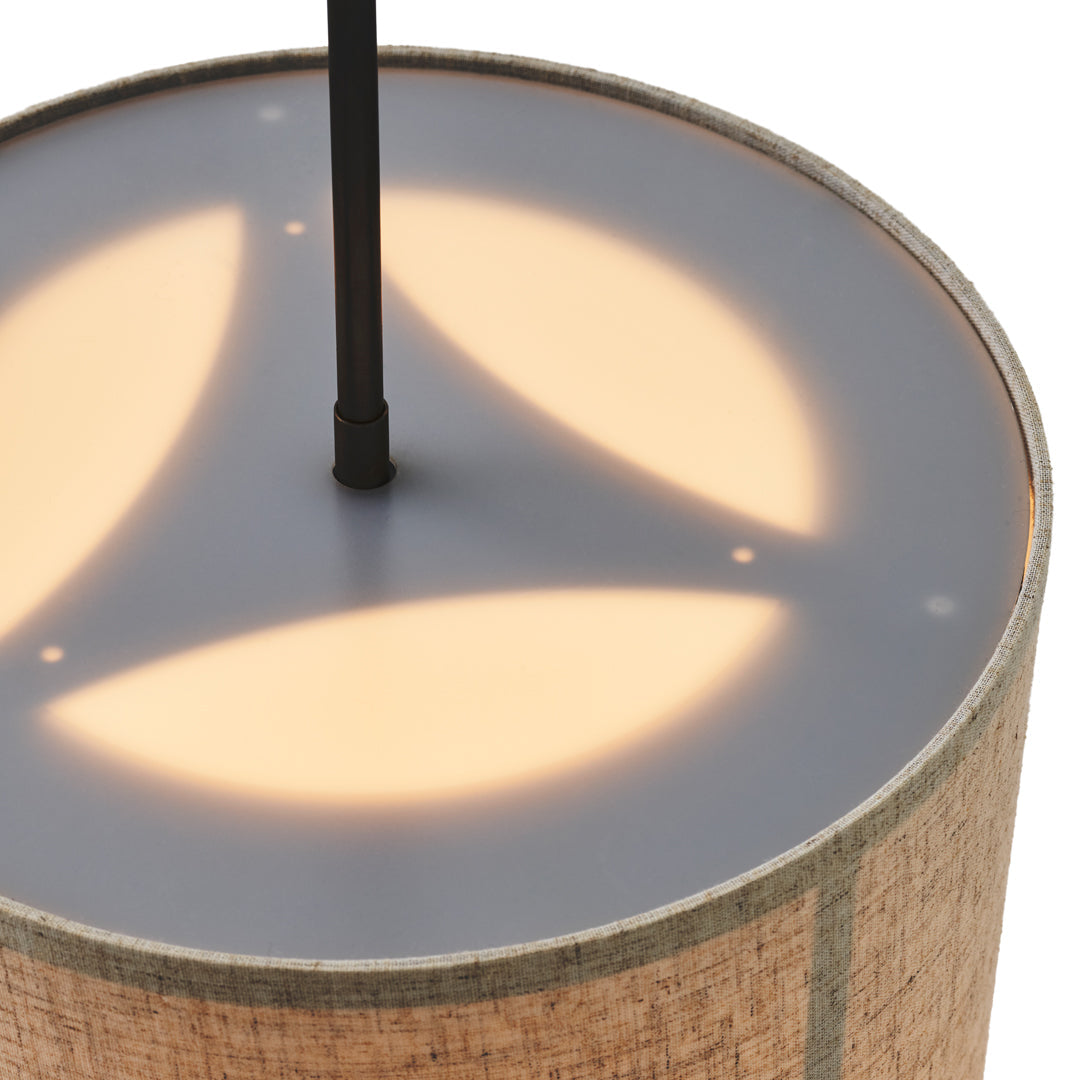 Hashira Pendant Lamp - Modern Japanese Inspired Hanging Light Fixture for Dining Room, Kitchen Island & Bedroom Lighting