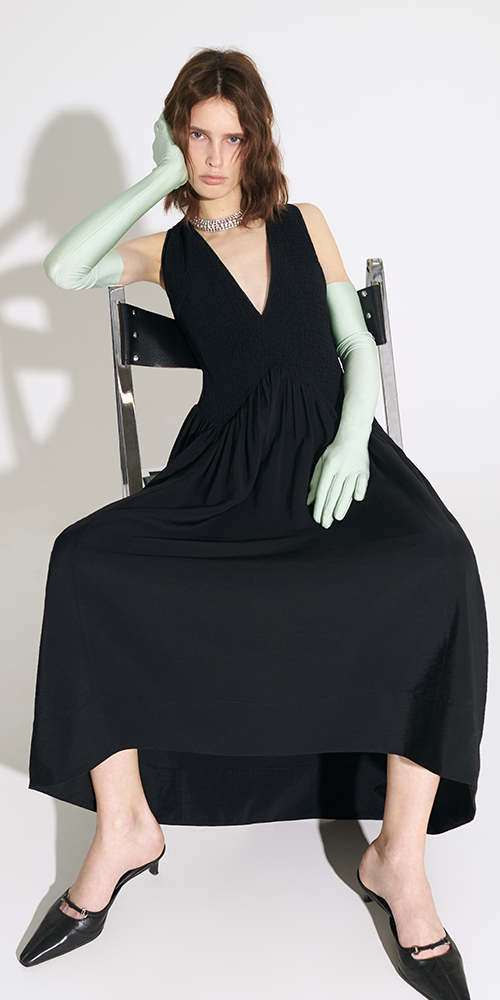Elegant Jacqueline Dress for Women - Flowy Summer Dress with Floral Print - Perfect for Parties, Weddings & Casual Outings