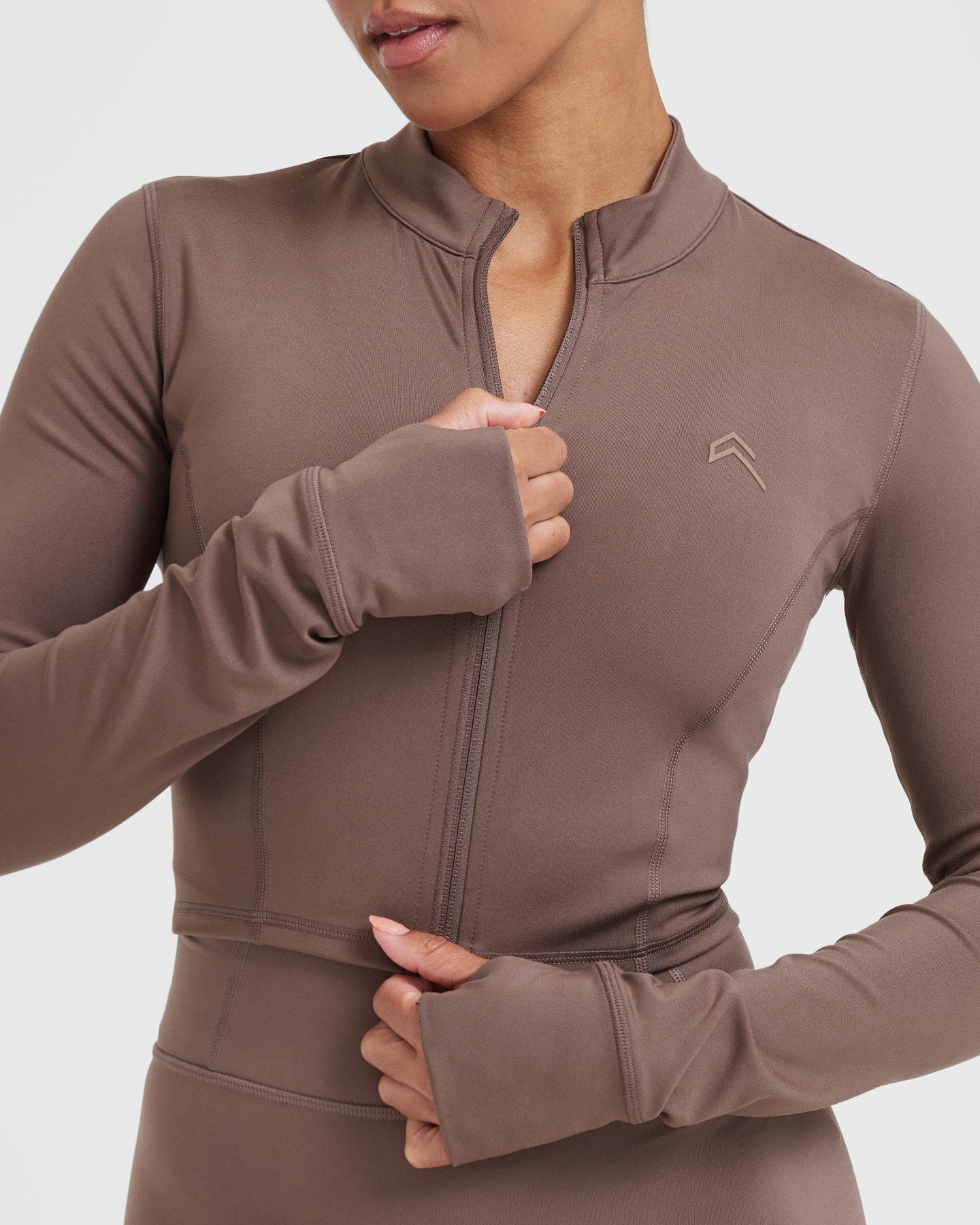 Timeless Crop Jacket for Women - Cool Brown Leather Jacket | Stylish Outerwear for Fall & Winter | Perfect for Casual Outfits, Date Nights & Office Wear