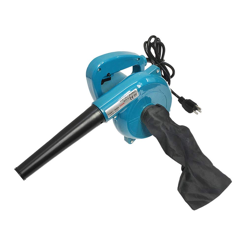 Portable Electric Air Blower - Leaf Blower, Dust Mover & Wind Maker Fan for Yard Cleaning, Workshop, and Outdoor Use