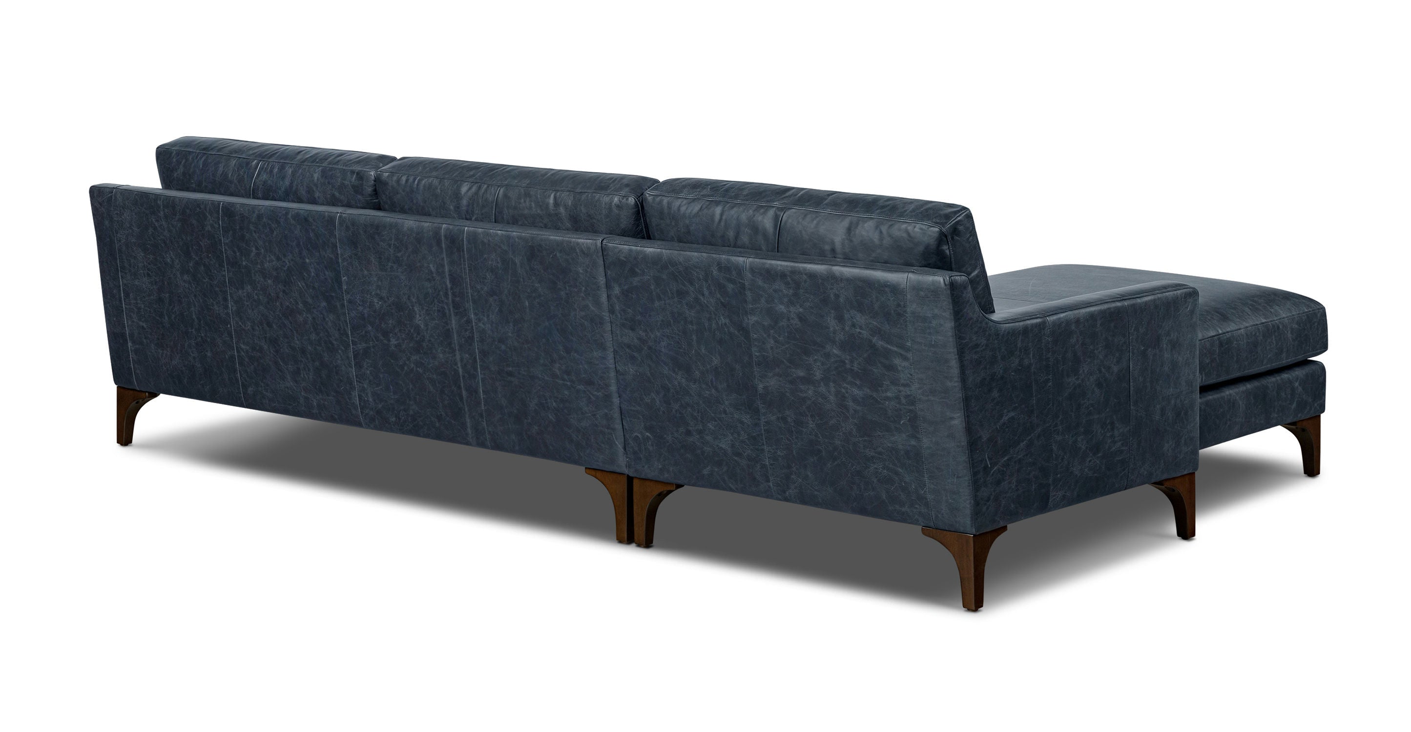Sorrento Left Facing Sectional Sofa - Modern L-Shaped Couch with Chaise Lounge for Living Room, Family Room & Home Theater - Comfortable Fabric Upholstery Sectional Sofa Set