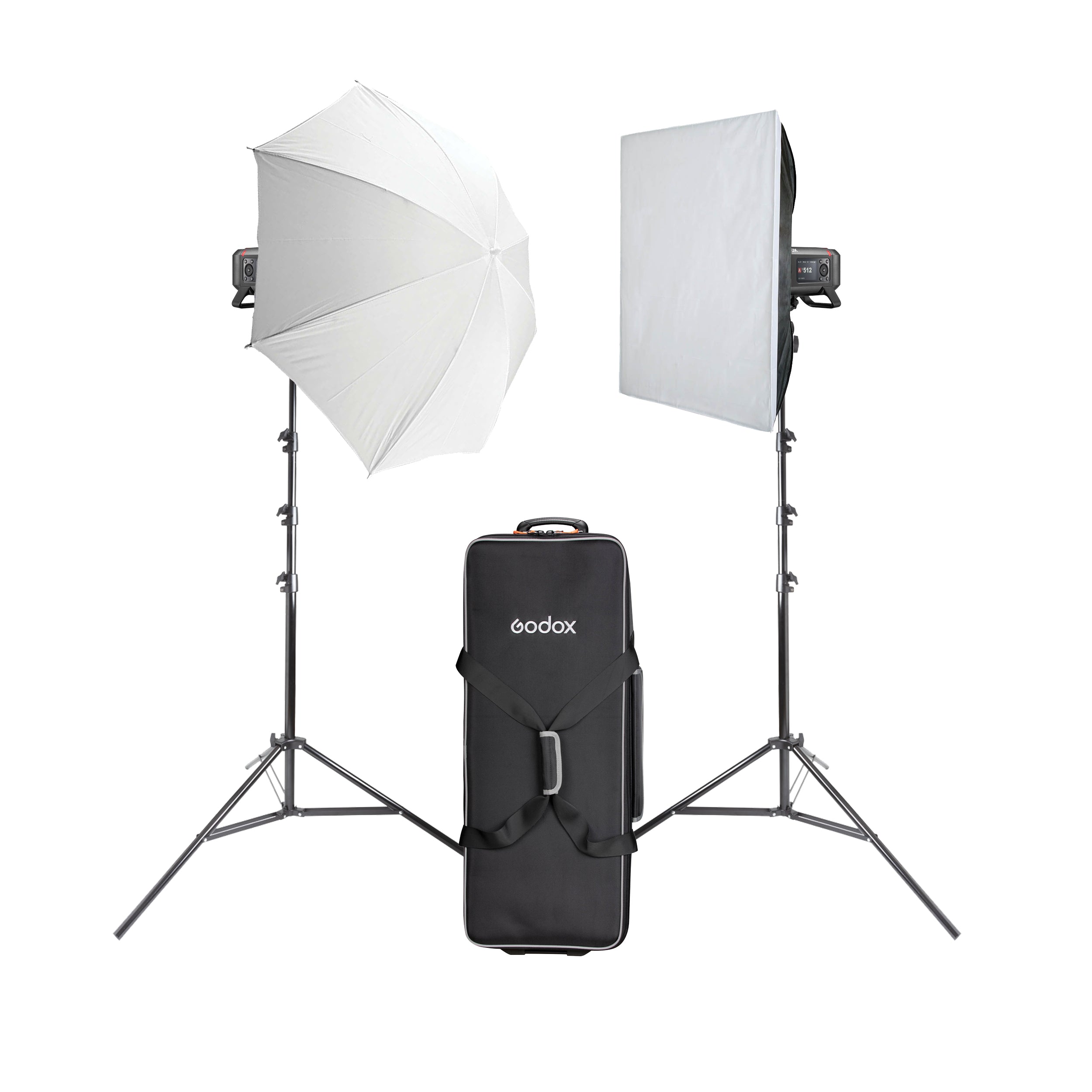 Godox AD600PRO II Portable Battery Powered Flash Strobe Twin Light Kit - Professional Studio & Outdoor Photography Lighting for Portraits, Fashion, and Events