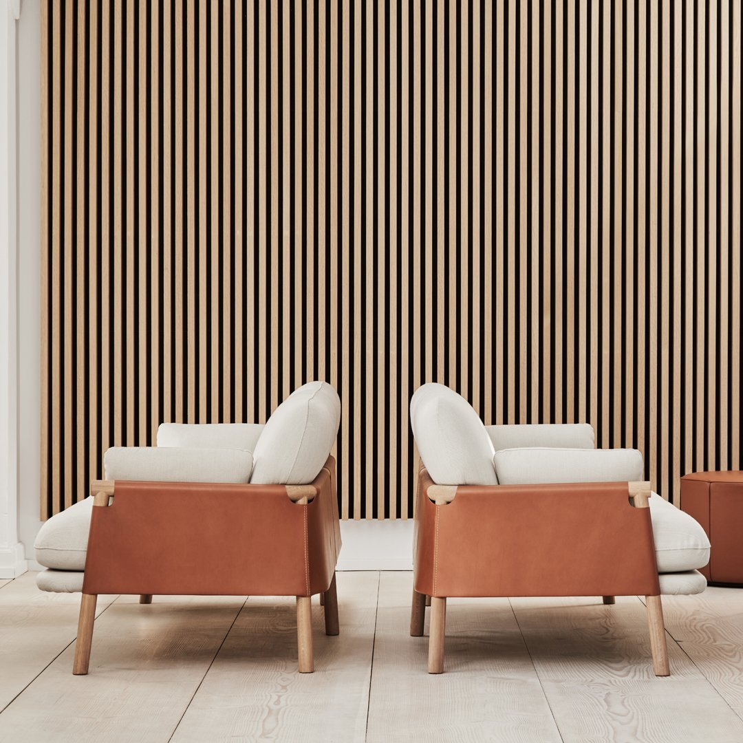 Erik Jorgensen Savannah Lounge Chair - Premium Modern Lounge Chair for Living Room, Office & Outdoor Use - Comfortable Mid-Century Design for Relaxing & Entertaining