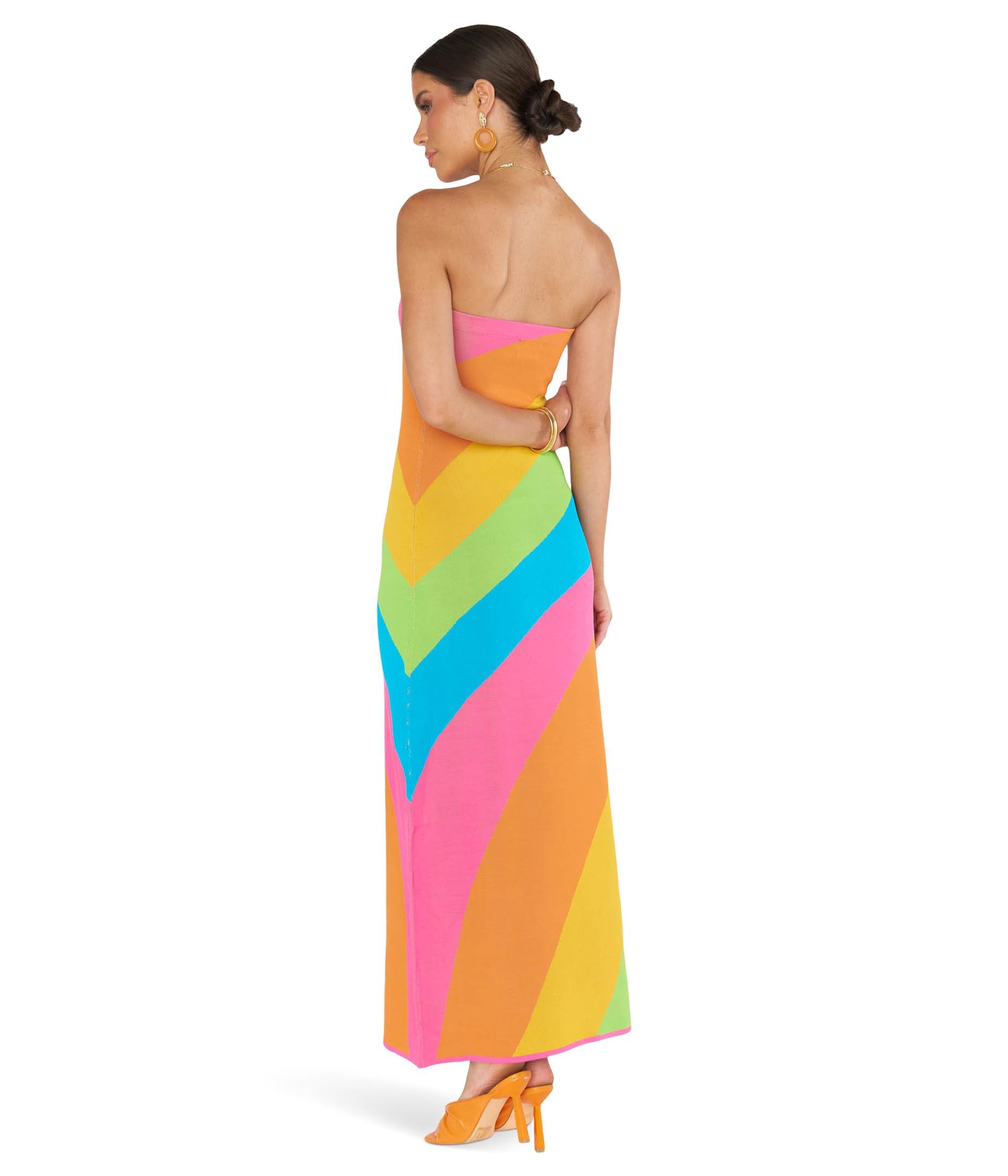 Show Me Your Mumu Women's Island Nights Tube Dress - Floral Print Summer Beach Dress for Vacation, Pool Party & Tropical Getaway