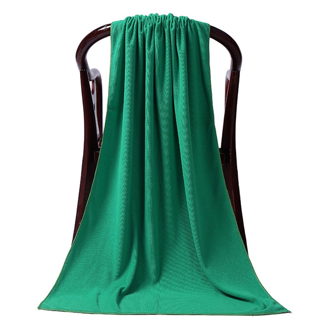 Premium 80 x 180cm Large Absorbent Microfiber Beach Towel - Quick Dry, Ultra Soft Swim & Sport Towel for Pool, Gym, Yoga (Green) - Perfect for Summer Vacation, Travel & Outdoor Activities