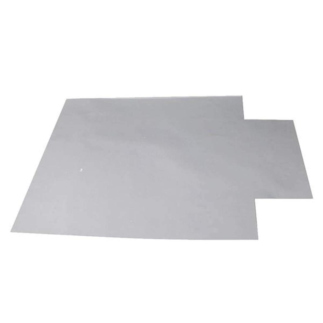 Non-Slip PVC Matte Chair Floor Protector Mat - Transparent, Nail-Free, Anti-Scratch (35x47x0.08 Inches) for Home Office, Dining Chairs & Hardwood Floor Protection