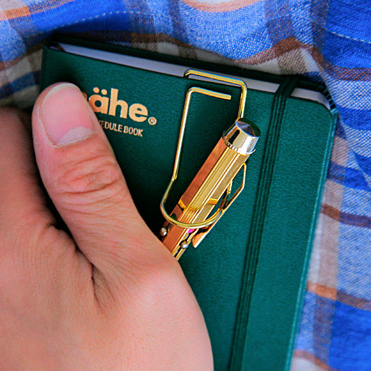 High Tide Pen Hook Clip - Premium Hobonichi Techo Planner Accessory for Notebooks, Journals & Organizers - Perfect for Office, School & Travel Organization