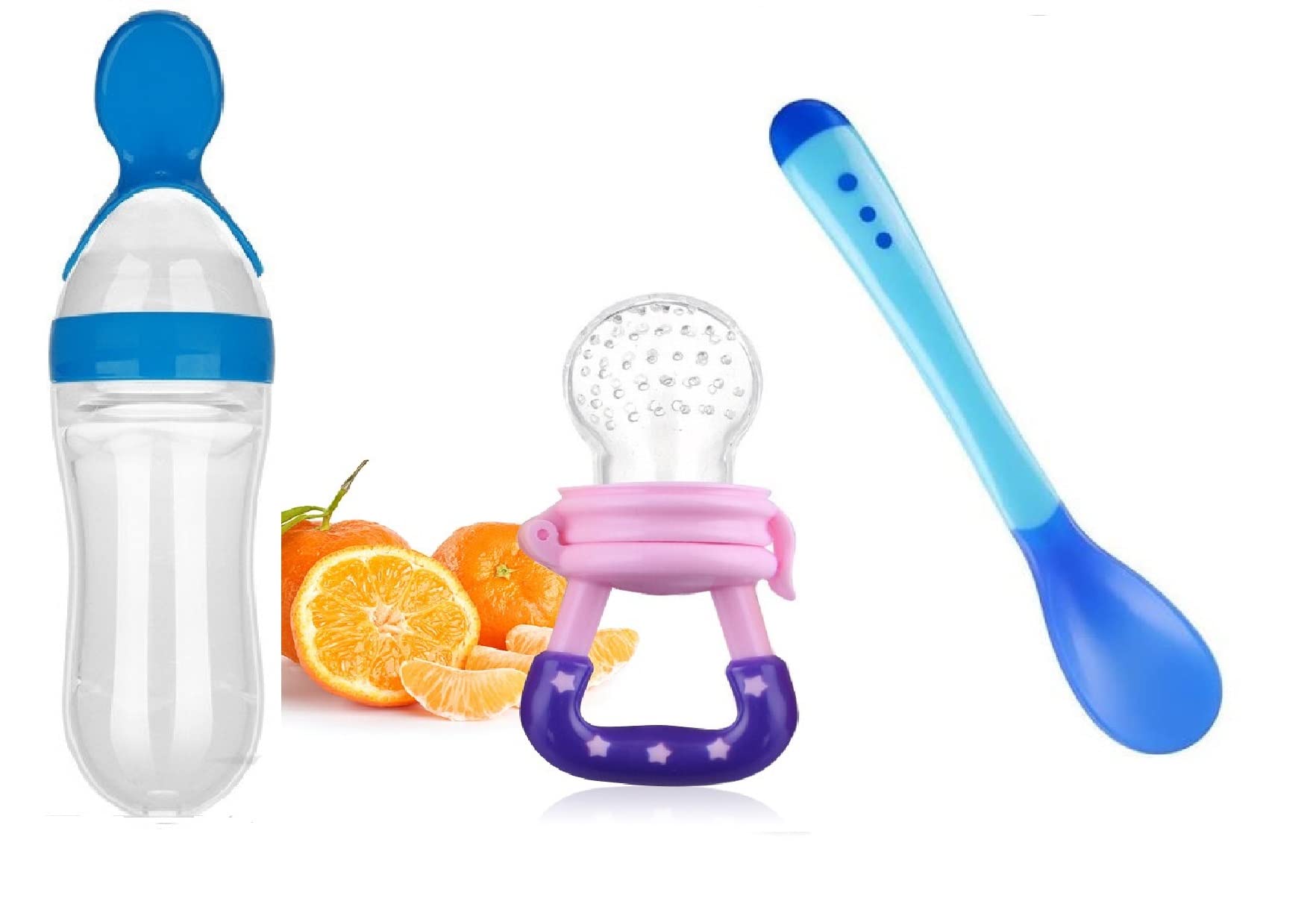 **Waterfowl Silicone Baby Fruit Nibbler & Feeder for 6-12 Months - Safe, BPA-Free, Easy to Clean - Perfect for Teething, First Foods & On-the-Go Feeding (8-Pack, Multi-Color)**    *(Use Cases: Ideal for introducing solid foods, soothing sore gums during teething, and convenient feeding at home or while traveling.)*