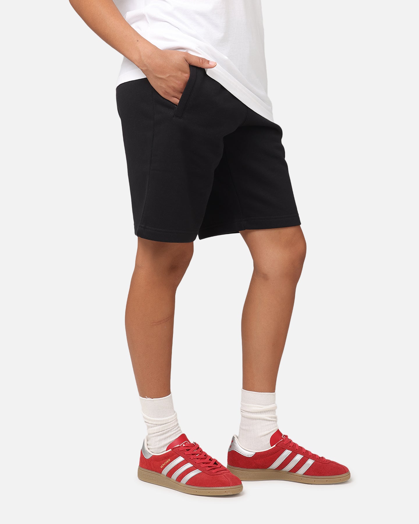 Adidas Essential Men's Running Shorts - Black Athletic Workout Shorts for Gym, Jogging & Casual Wear