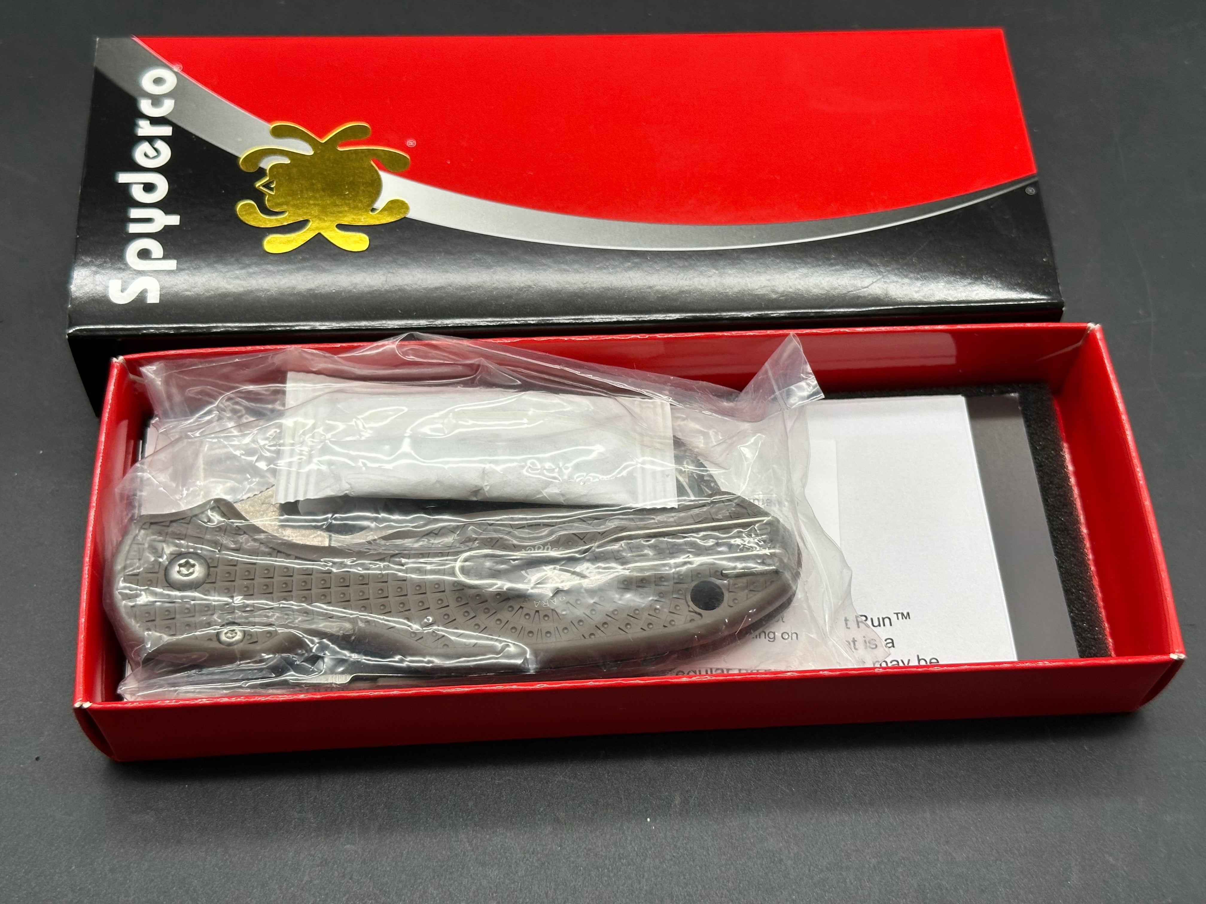 Spyderco Para 3 Lightweight Folding Knife - 2.93