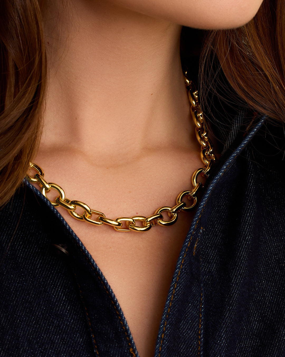 Adriana Necklace for Women - Elegant Gold Plated Pendant with Cubic Zirconia - Perfect for Weddings, Parties & Everyday Wear