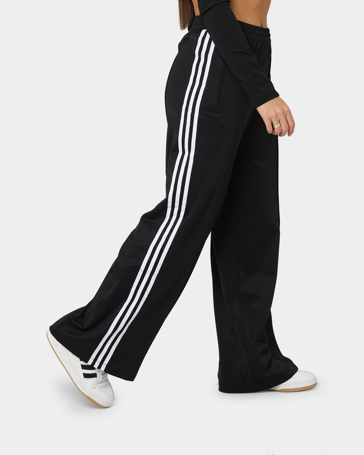 Adidas Women's Adicolor Classics Track Pants - Black Athletic Joggers for Running, Yoga & Casual Wear