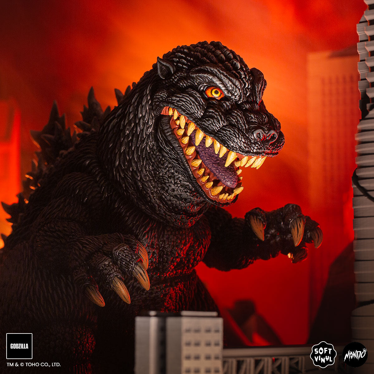 Godzilla Vinyl Designer Figure by James Groman - Premium Collectible Toy for Movie Fans & Pop Culture Enthusiasts - Perfect for Display, Gifts, and Home Decor