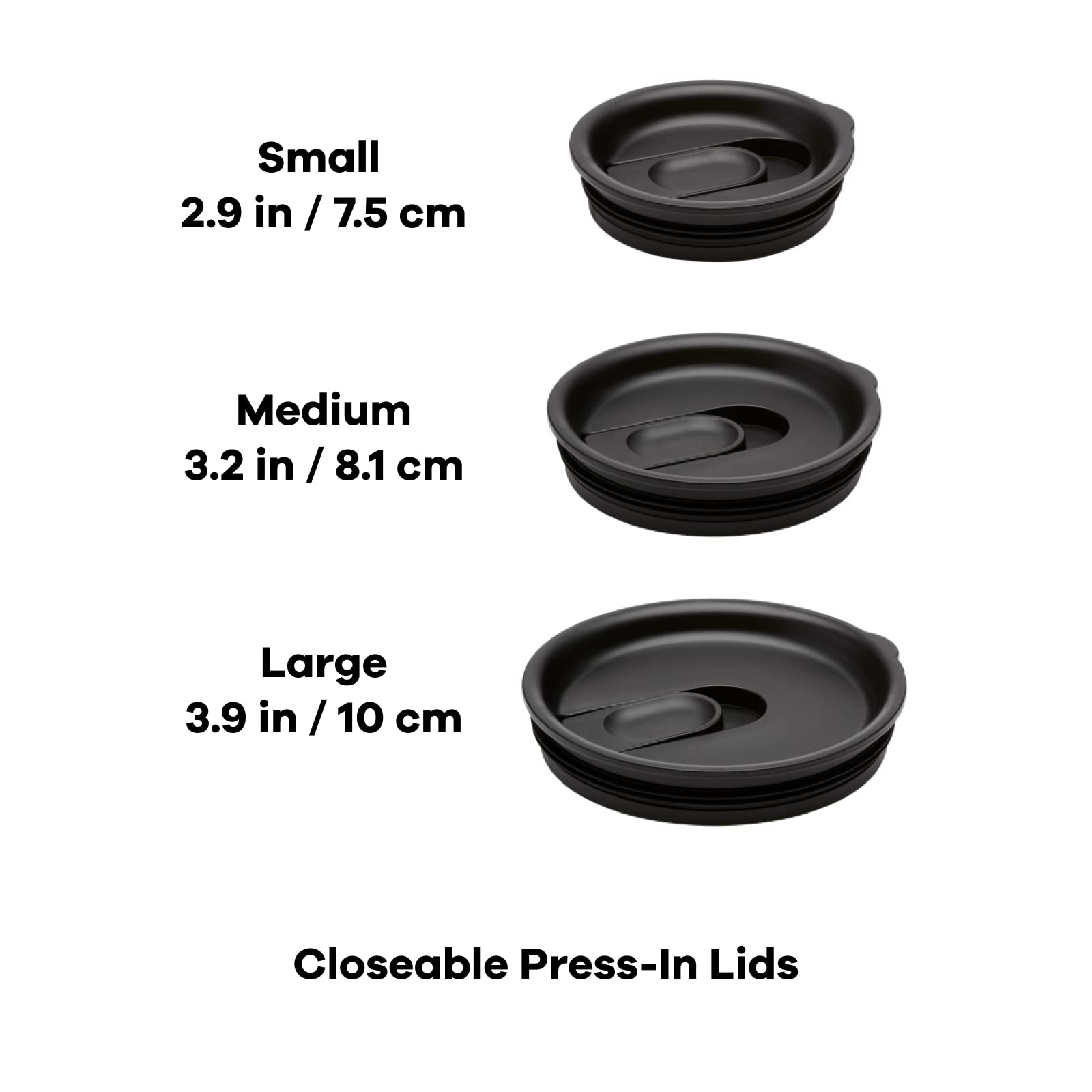 Hydro Flask Press-in Lid - Insulated Replacement Lid for Tumblers & Mugs - Leakproof & Durable - Perfect for Coffee, Tea & Cold Drinks On-The-Go