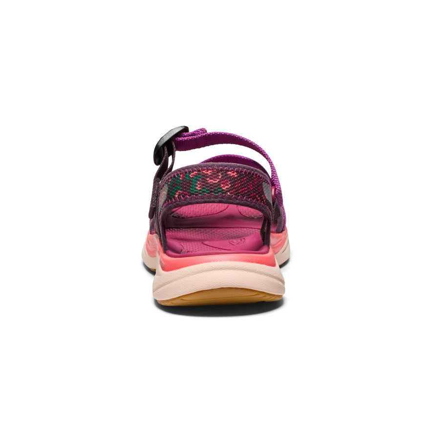 Women's Leiki Open Toe Sandal - Comfortable Summer Sandals for Women | Plum Perfect/Dubarry Colors | Perfect for Beach, Vacation & Casual Outings
