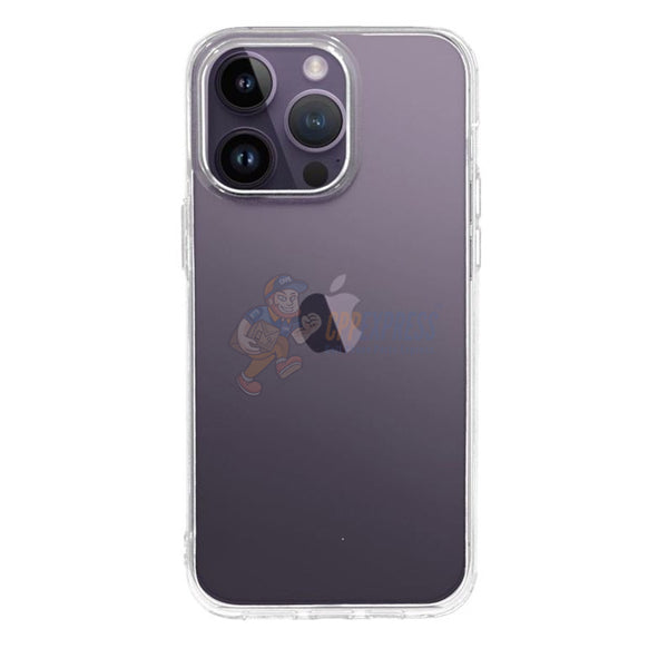 iPhone 15 Pro Clear Case - Ultra Thin Soft Silicone Gel TPU Protective Cover with Transparent Design | Perfect for Everyday Use, Work & Travel Protection