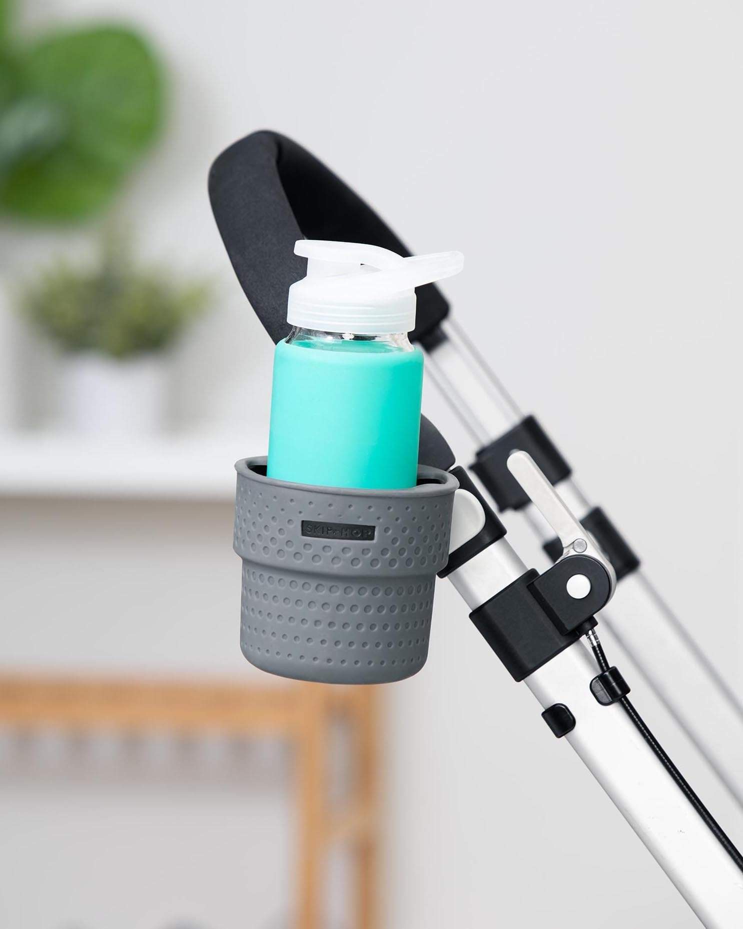 Skip Hop Stroll & Connect Universal Cup Holder for Strollers - Insulated Drink Holder for Baby Carriages, Travel & Outdoor Activities
