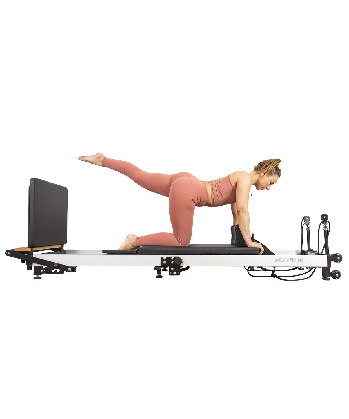 F3 Folding Pilates Reformer Machine for Home Workouts - Compact & Portable Exercise Equipment for Yoga, Stretching & Core Training