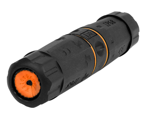 CAT6A Outdoor Waterproof Industrial RJ45 Shielded Coupler Kit - IP68 Rated, Two-Way Feed Through Connector for Harsh Environments | Ideal for Outdoor Networking, Security Cameras & Industrial Applications