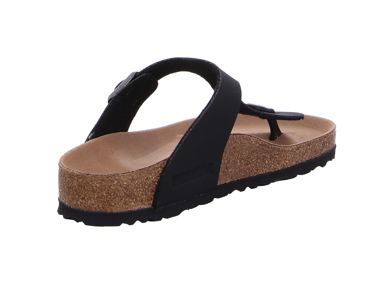Birkenstock Gizeh Black Birkibuc Sandals - Women's Size 10 US | Comfortable Cork Footbed Sandals for Summer, Beach, Travel & Casual Wear