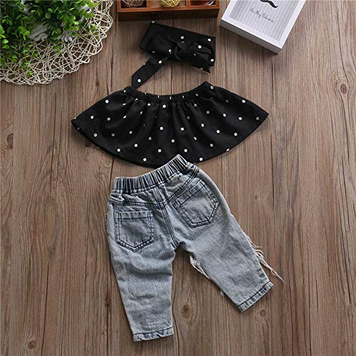 Adorable Toddler Baby Girl Summer Outfit Set - Cotton Tank Top & Denim Shorts | Playtime, Beach & Casual Wear