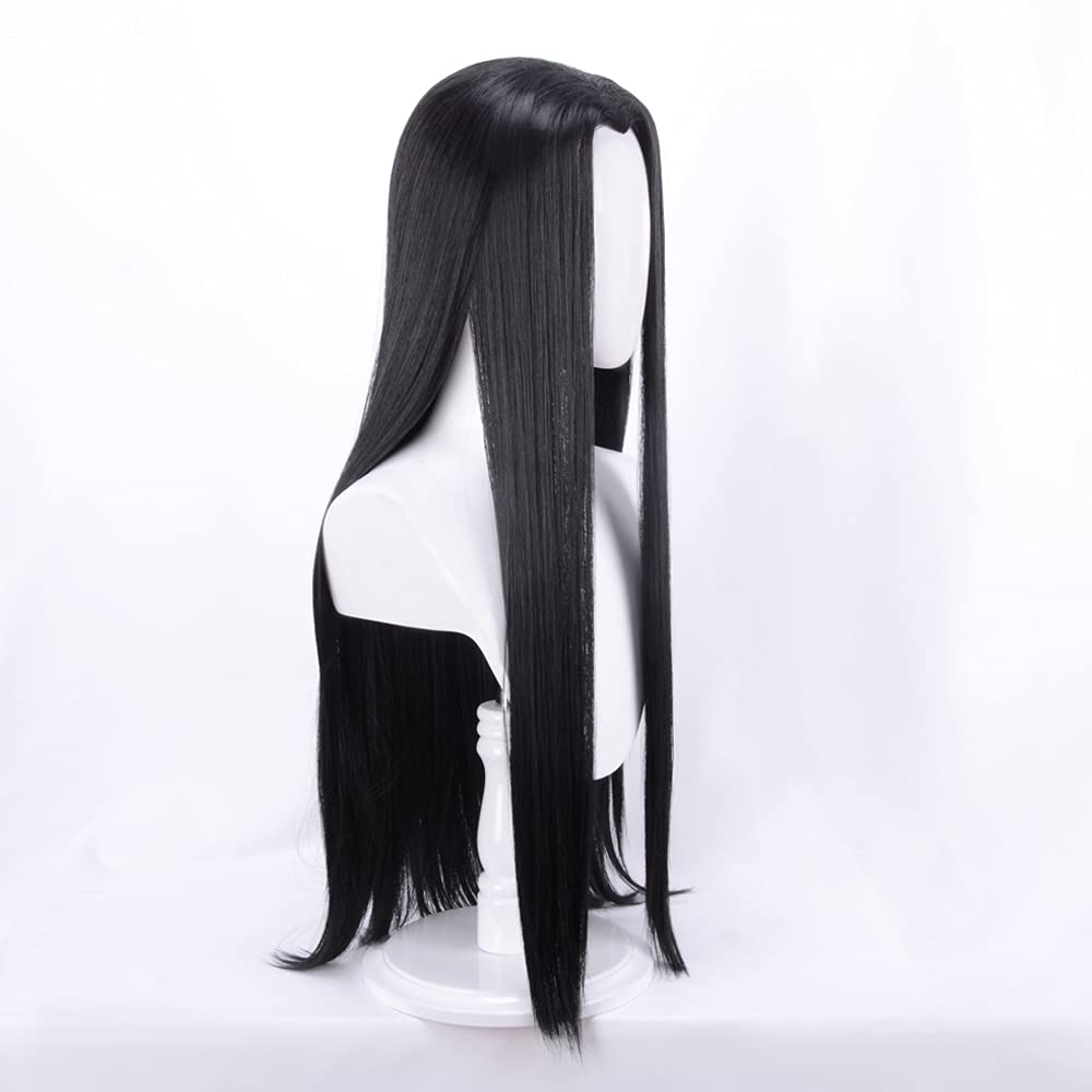 High-Quality Illumi Zoldyck Cosplay Wig - Anime Character Costume Wig for Halloween, Conventions & Cosplay Events - Perfect for Hunter x Hunter Fans