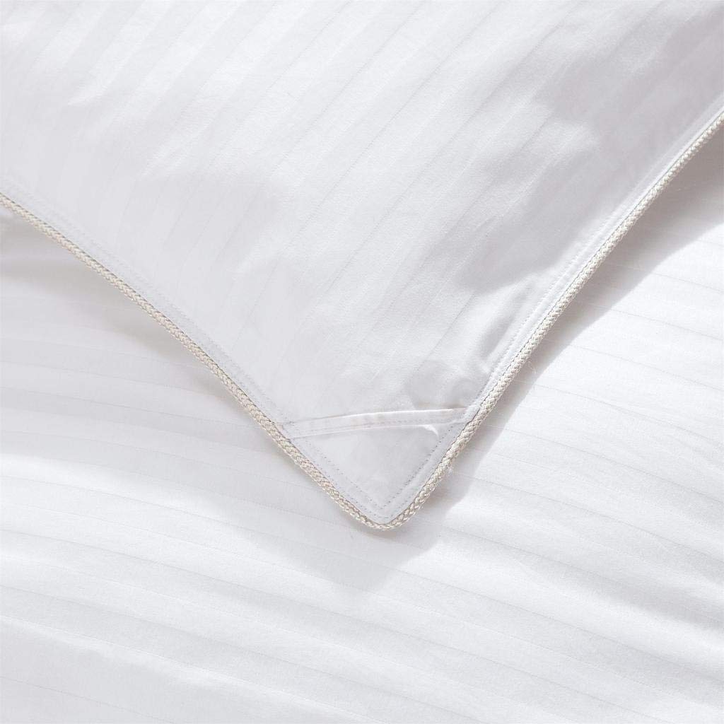 Premium 1200 Thread-Count Siberian Goose Down Comforter - Cal King Size, 750 Fill Power, 50oz White Stripe, 100% Egyptian Cotton for Luxurious Bedroom Comfort | Perfect for Cold Winter Nights & Hotel-Style Sleeping Experience