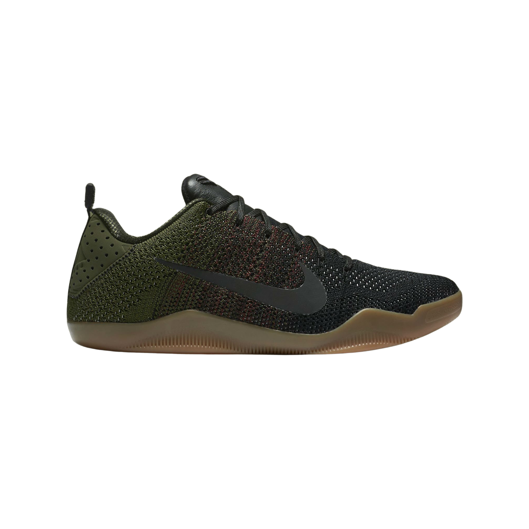 Nike Kobe XI Elite Low 4KB Basketball Shoes - Black Horse/Black/Team Red/Rough Green - High-Performance Court Sneakers for Men's Basketball Games & Training
