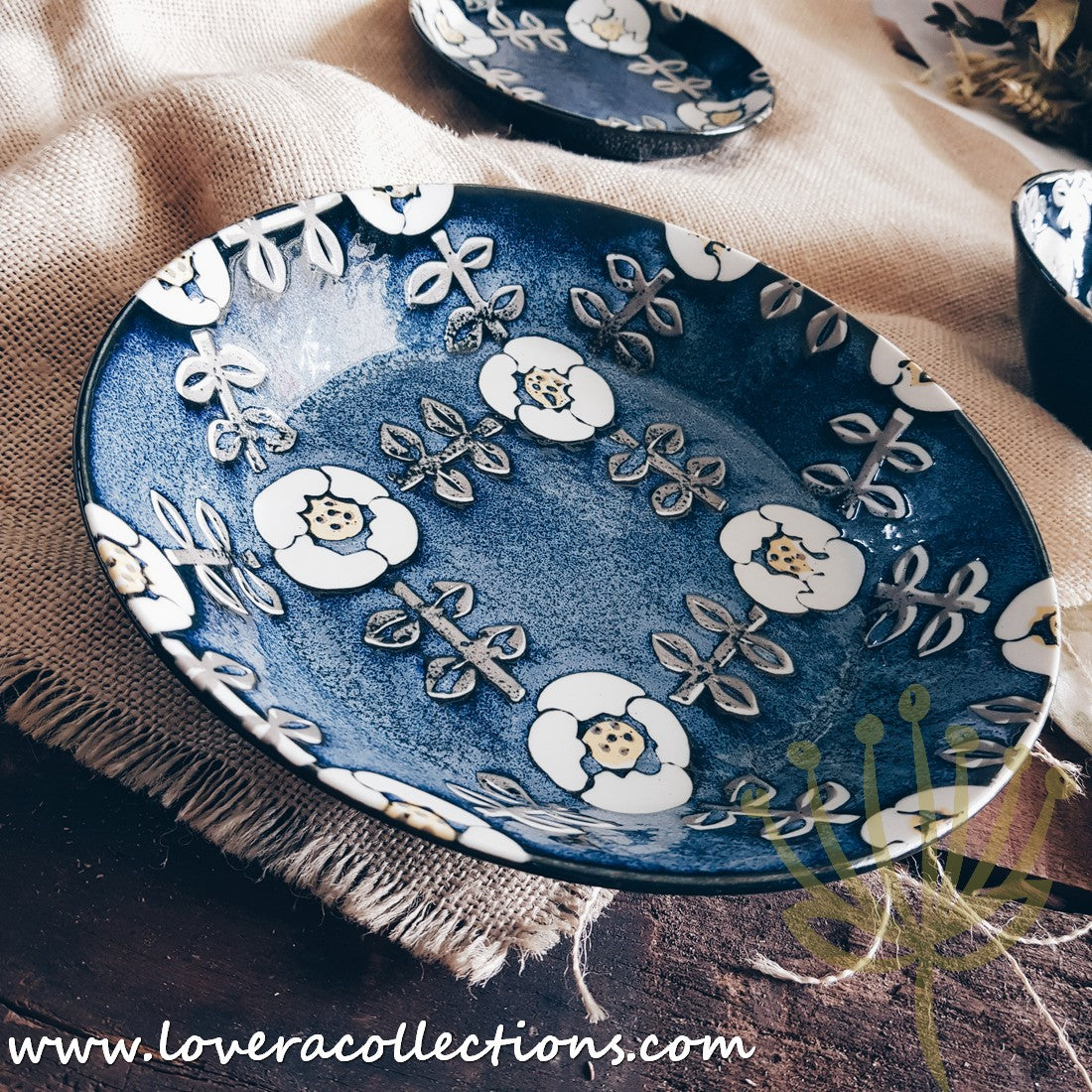 Aito Japan Nordic Floral Dinnerware Set - 60% Off Sale - Elegant Plates, Bowls & Cups for Home Dining, Wedding Registry & Gift Giving