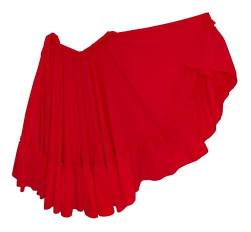 Mexican Folkloric, Flamenco, Bomba y Plena & Belly Dance Skirts for Girls | Traditional Dance Skirt for Kids | Perfect for Cultural Performances, Dance Classes & Costume Parties