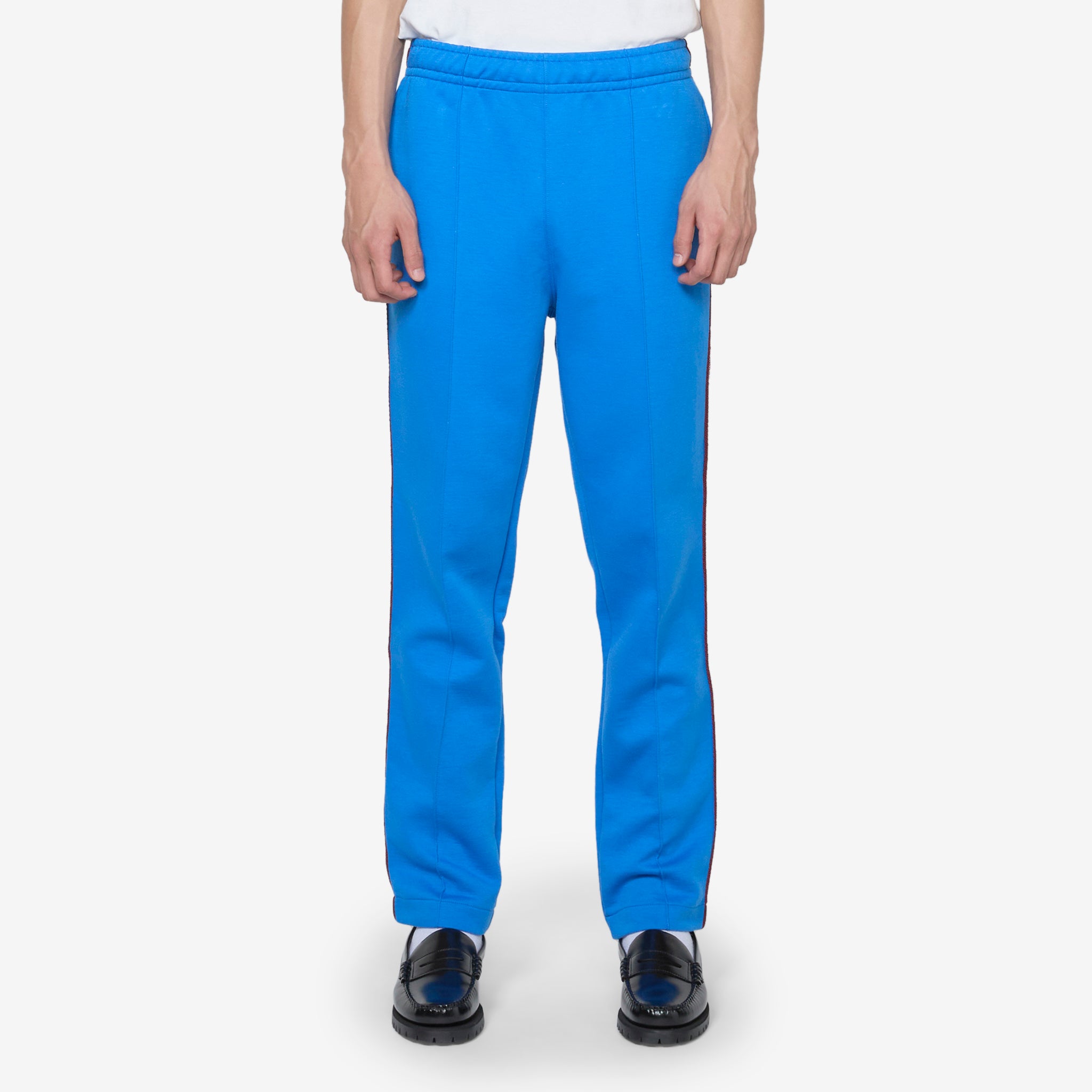 Premium Winter Double-Face Track Pants for Men & Women - Blue - Comfortable & Warm Fleece-Lined Joggers for Running, Gym, and Casual Wear