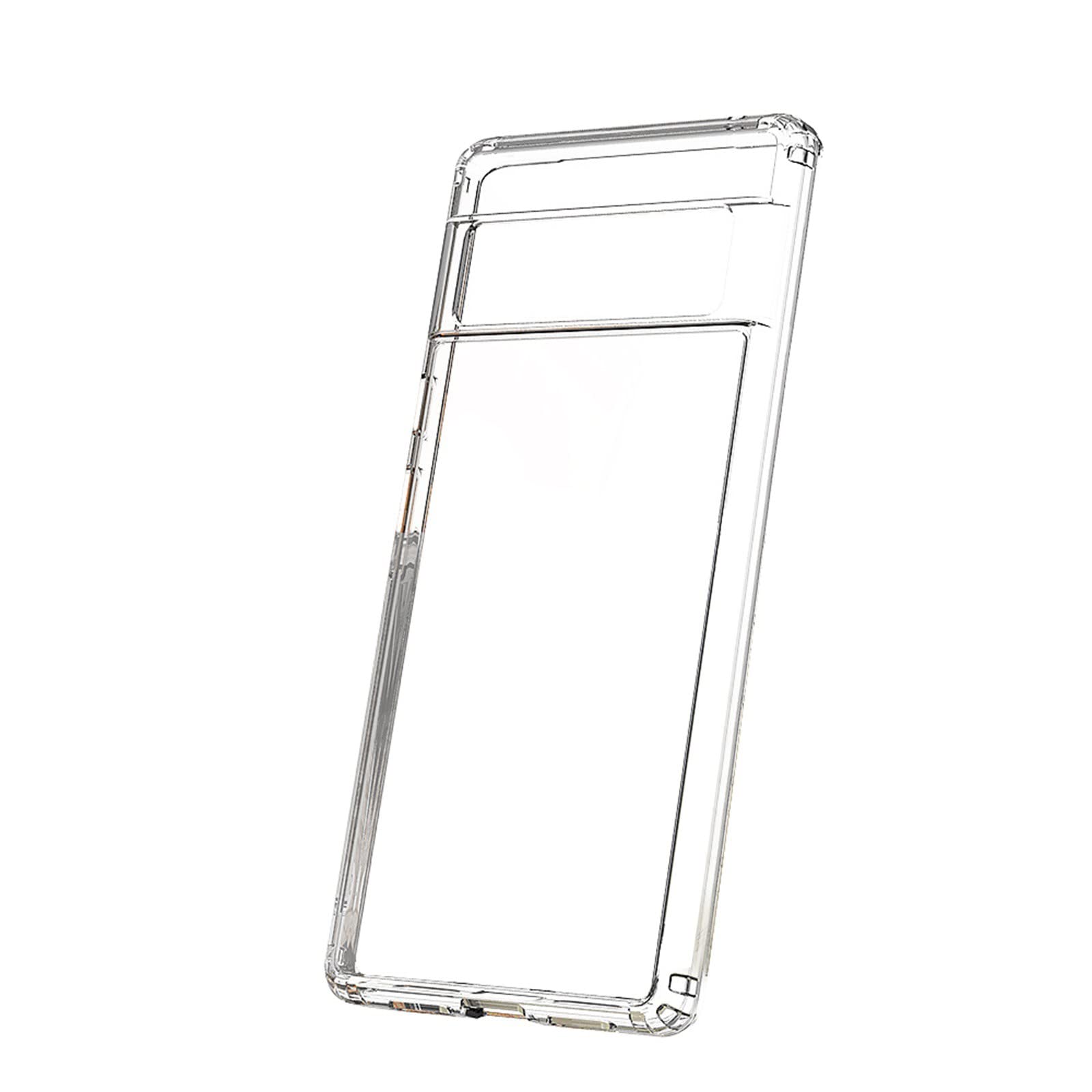 NCWSO Clear TPU Phone Case for Google Pixel 6 & iPhone 13 Mini - Shockproof Protective Cover for Everyday Use, Work, and Travel