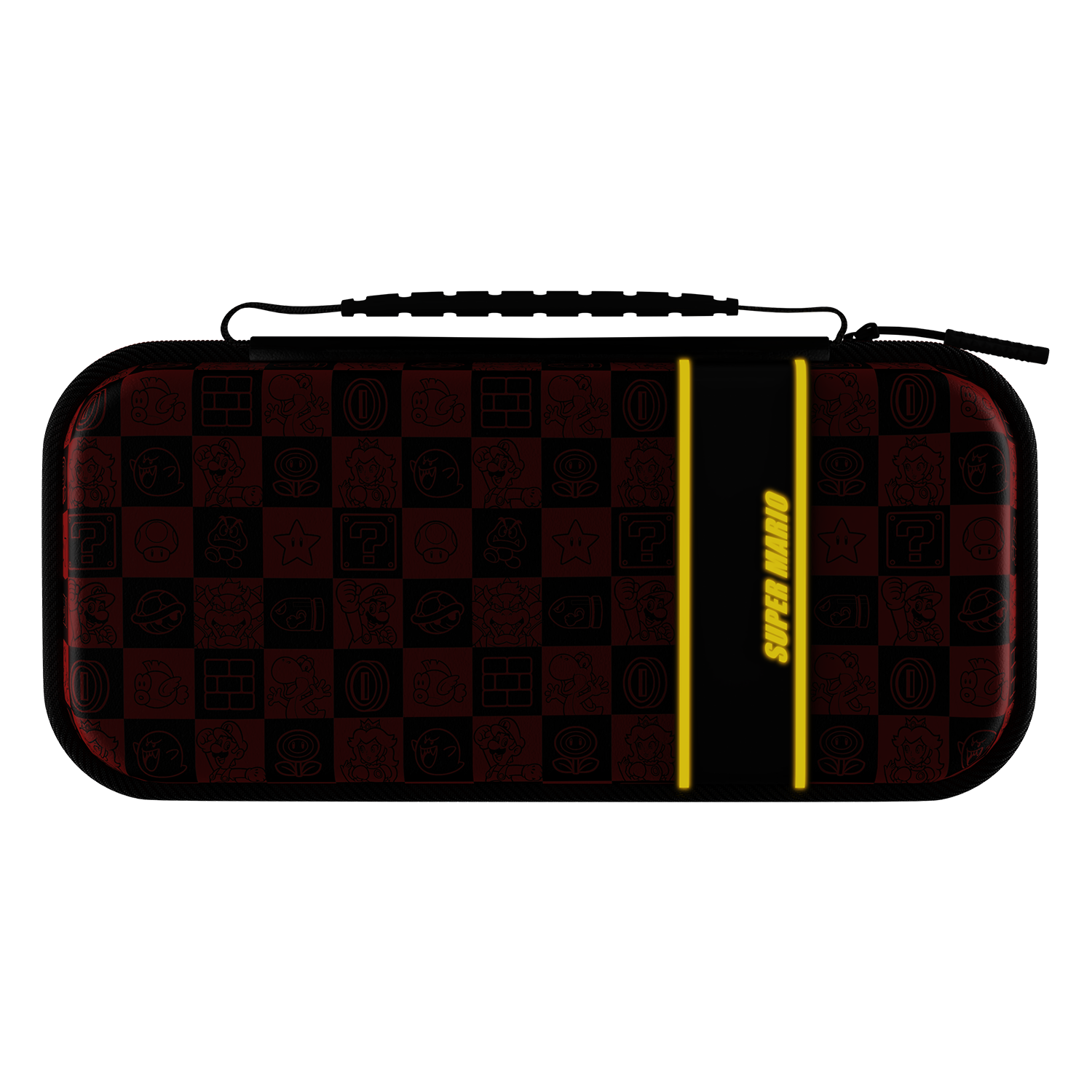 Nintendo Switch Super Icon Travel Case Plus GLOW - Protective Carrying Case for Nintendo Switch & Accessories - Perfect for Travel, Gaming On-The-Go & Storage