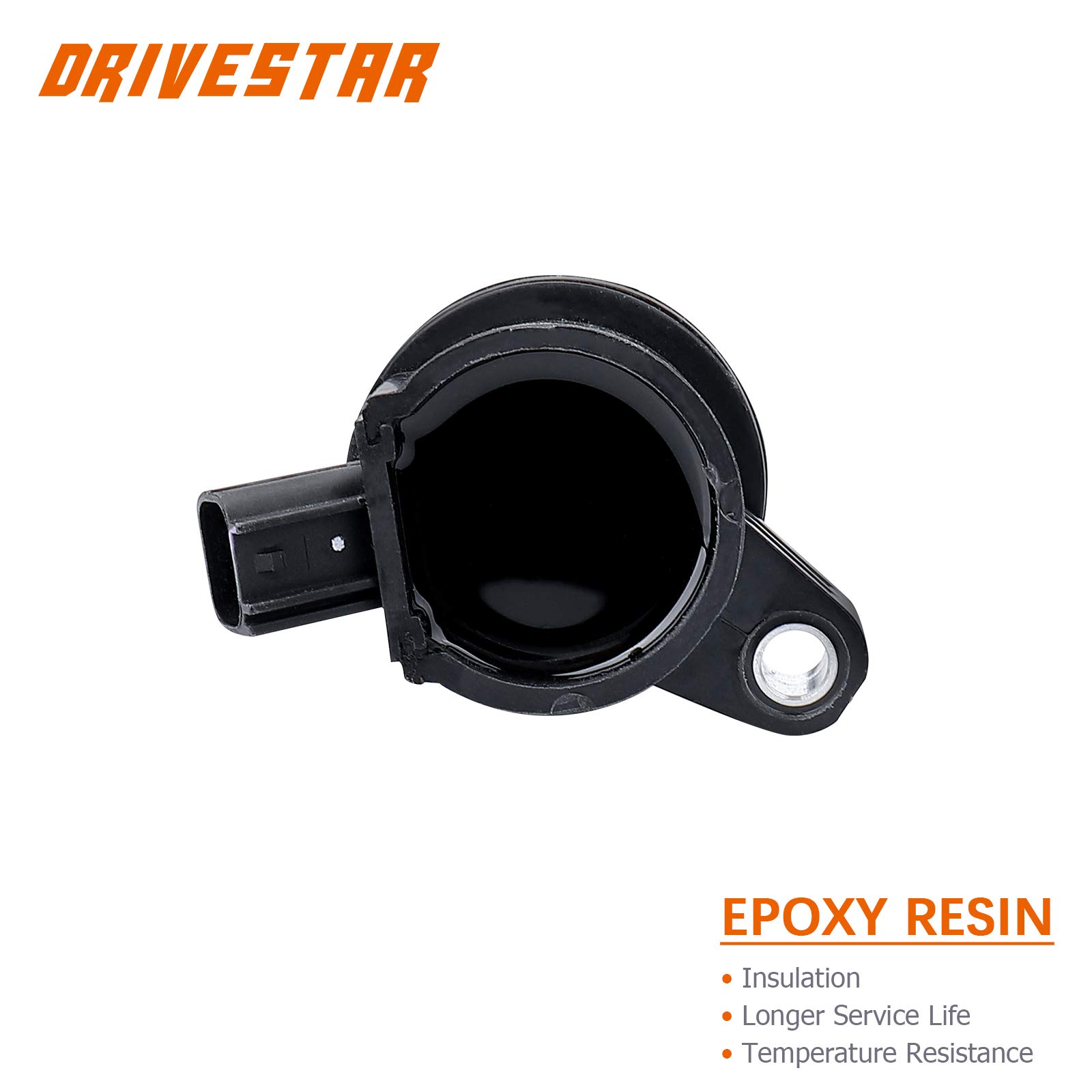 DRIVESTAR Ignition Coil Pack Compatible with 2009-2012 Ford Escape, 2006-2012 Fusion, 2009-2011 Mercury Mariner, 2006-2010 Milan, 2006 Lincoln Zephyr 3.0L V6 - Replacement for DG514 C1594 UF486 - Improves Engine Performance & Fuel Efficiency