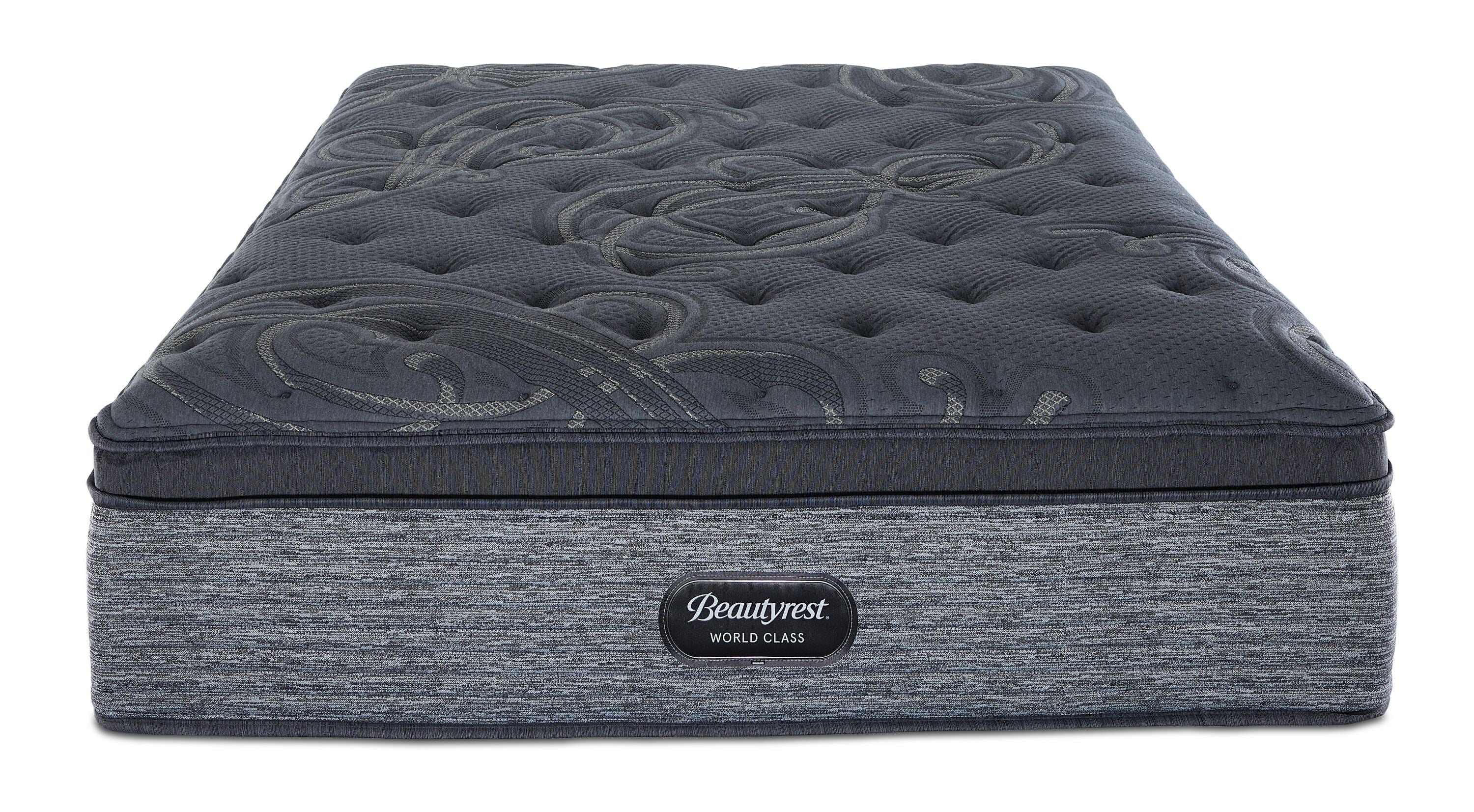 Beautyrest World Class Grandeur 2.0 Plush Mattress - Luxury Queen/King Size Memory Foam Bed for Side Sleepers & Back Pain Relief - Perfect for Master Bedroom, Guest Room & Hotel Suites