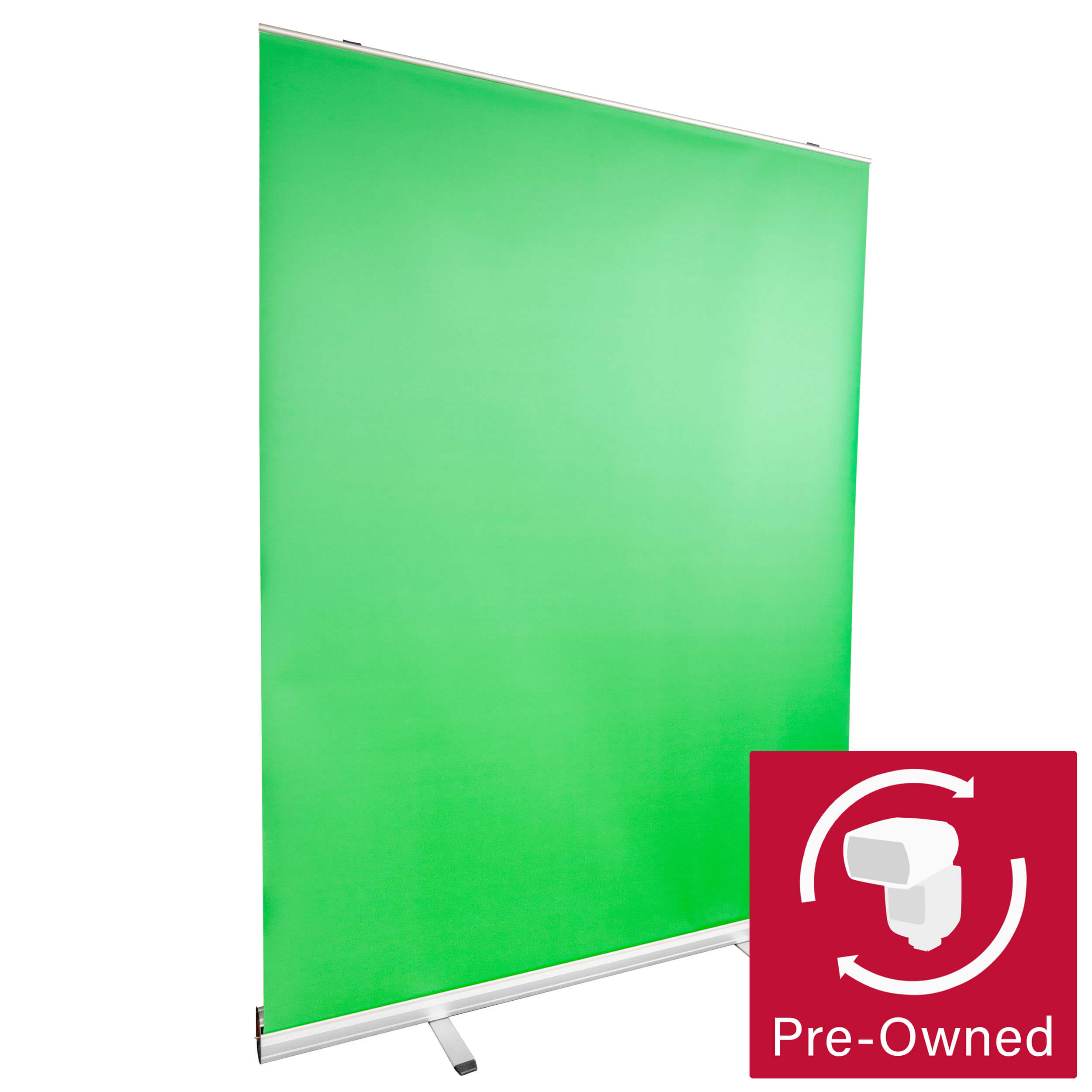 1.5m x 2m Portable Photo Backdrop Stand with Green Screen - Perfect for Photography Studio, YouTube Videos & Live Streaming