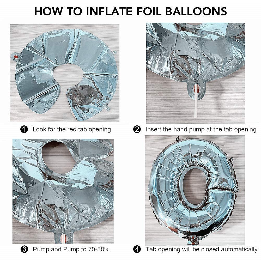 JeVenis Two the Moon Balloons - Space Birthday Party Decorations, Galaxy & Astronaut Balloons for Outer Space Theme Parties, Baby Showers & NASA Events - Perfect for Space-Themed Decorations, Kids Room Decor & Celestial Celebrations